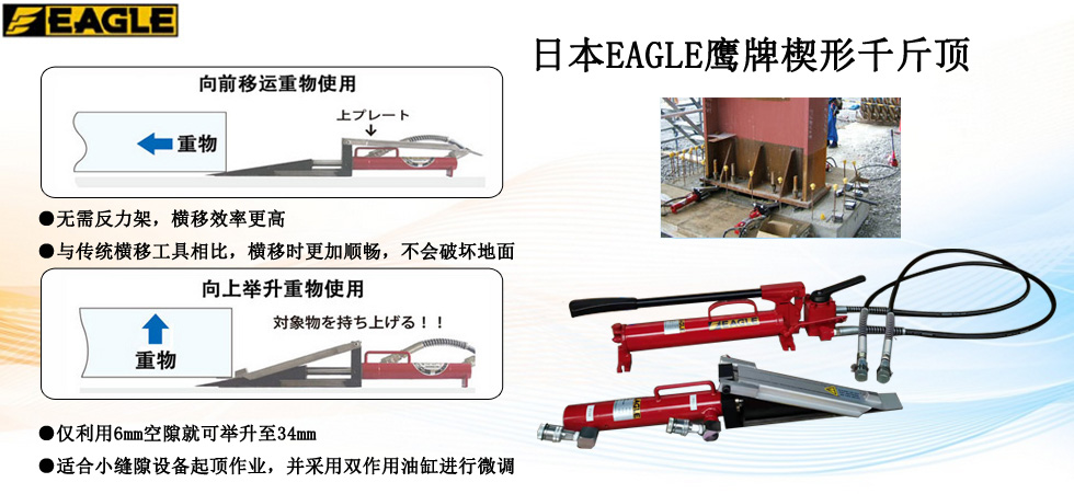 EAGLE JACK鹰牌楔式千斤顶图片介绍