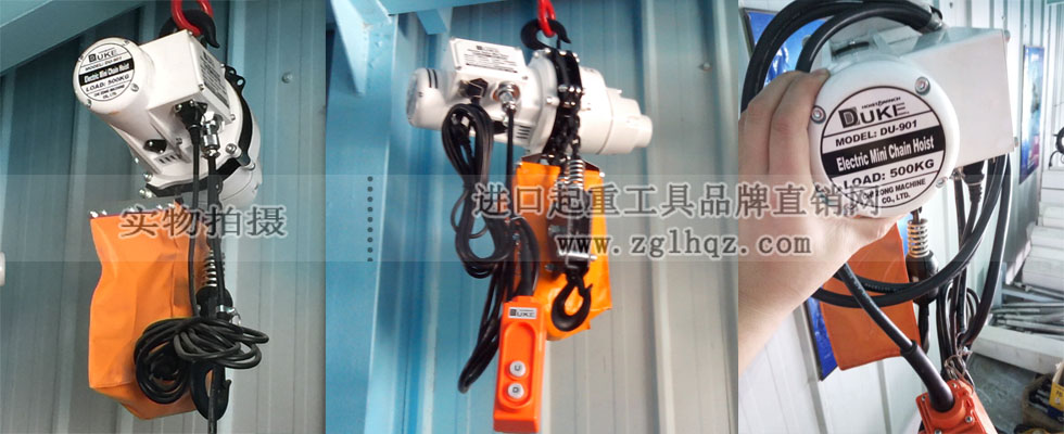 DU-901迷你环链电动葫芦实物图