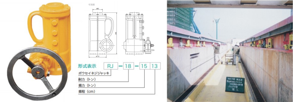 RJ螺旋千斤顶实物图