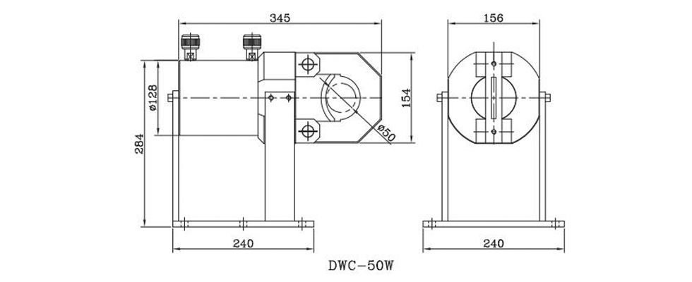 DWC-W缆绳切割机尺寸