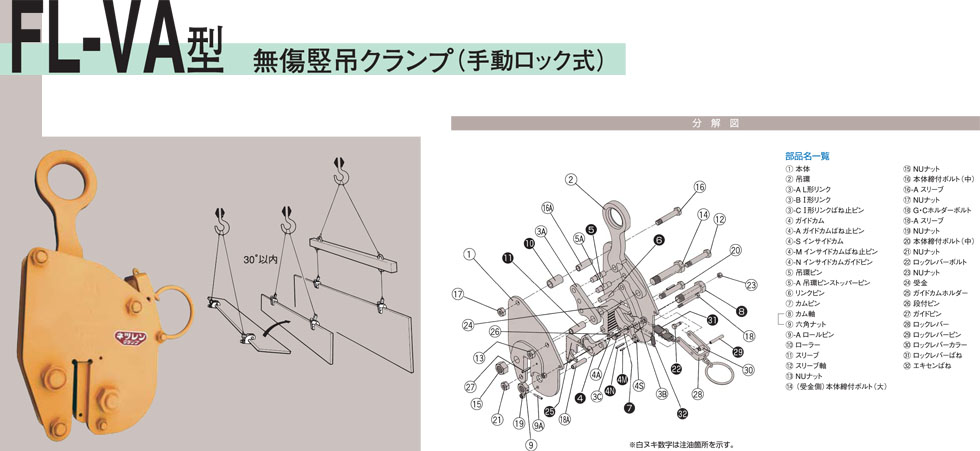 NETSUREN FL-VA钢板钳