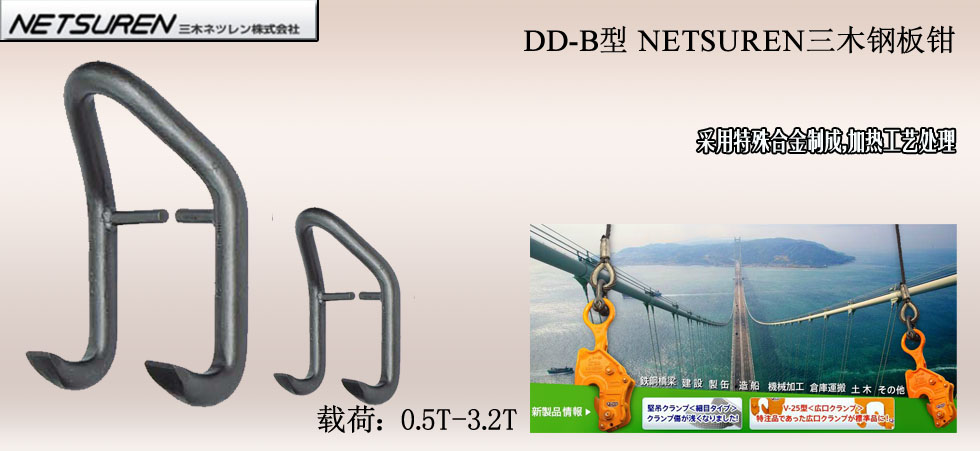 NETSUREN DD-B钢板钳