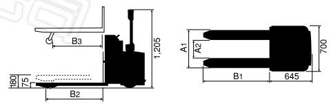 SDH型电动液压搬运车产品图