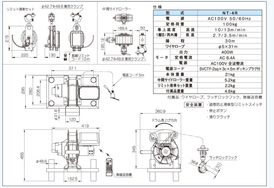 型号规格参数