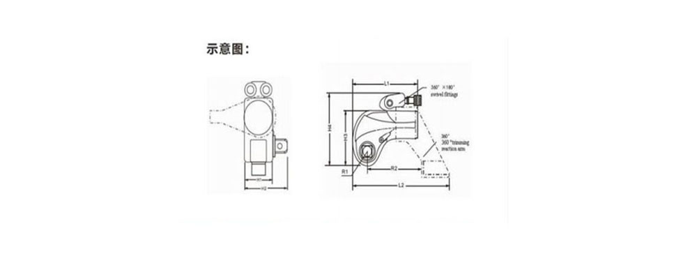 驱动型液压扭矩扳手